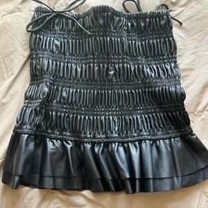 Leather Skirt